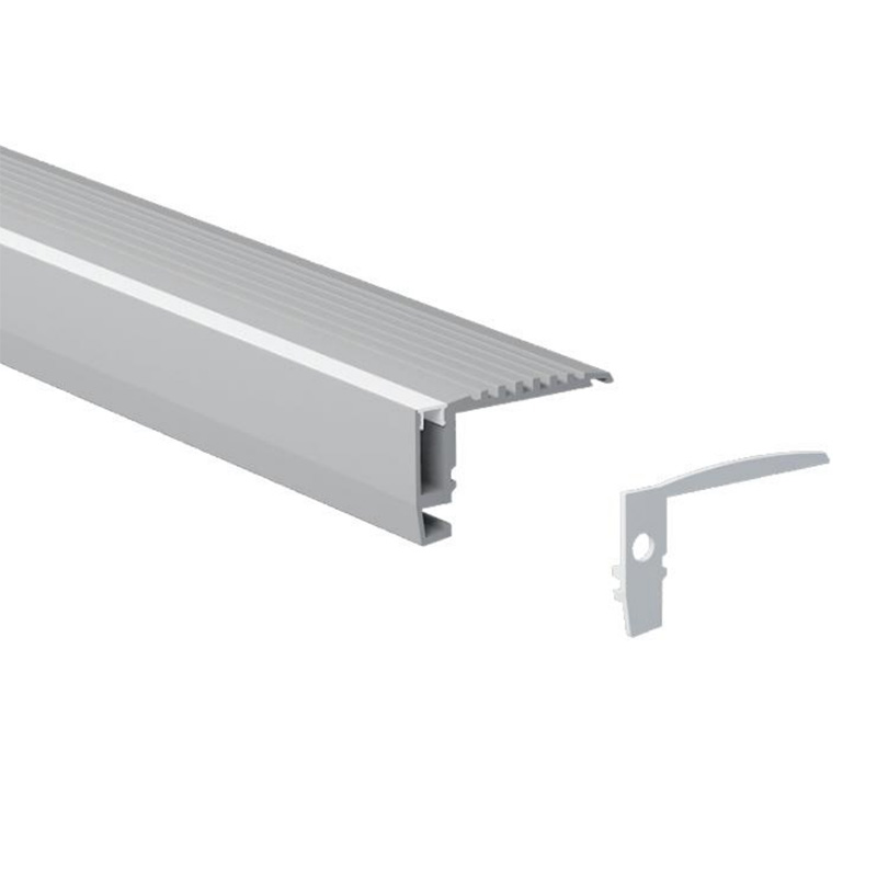 Stair Aluminum LED Profile Channel For 5mm Narrow LED Strip Lighting
